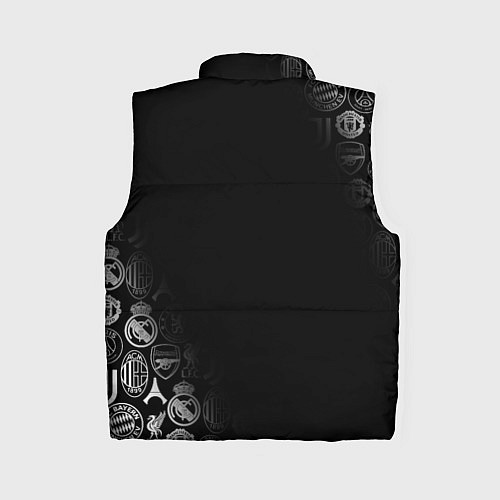 Женский жилет JUVENTUS / 3D-Черный – фото 2