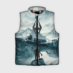 Женский жилет Skyrim Warrior, цвет: 3D-красный