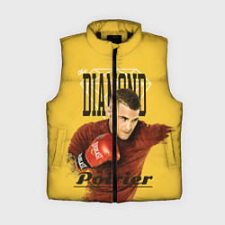 Женский жилет Diamond Poirier, цвет: 3D-черный