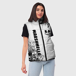 Женский жилет Marshmello, цвет: 3D-красный — фото 2