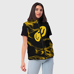 Женский жилет ПОШЛАЯ МОЛЛИ, цвет: 3D-черный — фото 2