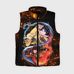 Женский жилет KIMETSU NO YAIBA, цвет: 3D-черный
