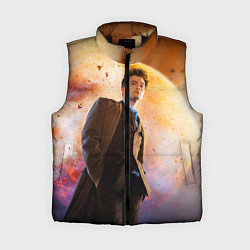 Женский жилет DOCTOR WHO, цвет: 3D-черный