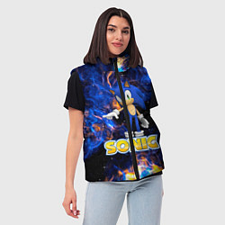 Женский жилет СОНИК, цвет: 3D-красный — фото 2