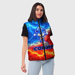 Женский жилет СОНИК, цвет: 3D-черный — фото 2
