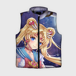 Женский жилет SAILOR MOON, цвет: 3D-черный