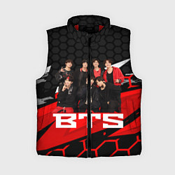 Женский жилет BTS, цвет: 3D-красный