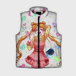 Женский жилет SAILOR MOON, цвет: 3D-красный