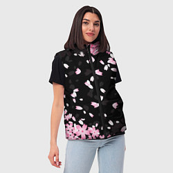 Женский жилет САКУРА, цвет: 3D-красный — фото 2