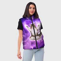 Женский жилет Повелитель Молний Котэ, цвет: 3D-красный — фото 2