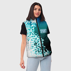 Женский жилет PUBG, цвет: 3D-светло-серый — фото 2