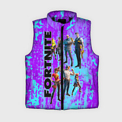 Женский жилет Fortnite, цвет: 3D-черный