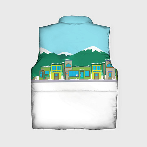 Женский жилет Южный Парк / 3D-Красный – фото 2