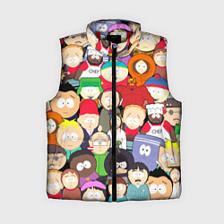 Женский жилет South Park персонажи, цвет: 3D-красный