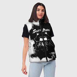 Женский жилет Южный Парк, цвет: 3D-черный — фото 2