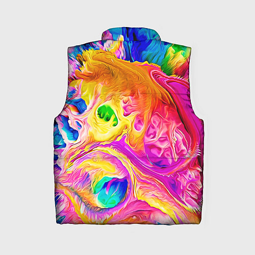 Женский жилет TIE DYE / 3D-Черный – фото 2