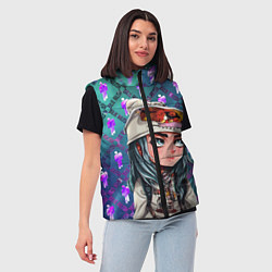 Женский жилет BILLIE EILISH, цвет: 3D-красный — фото 2