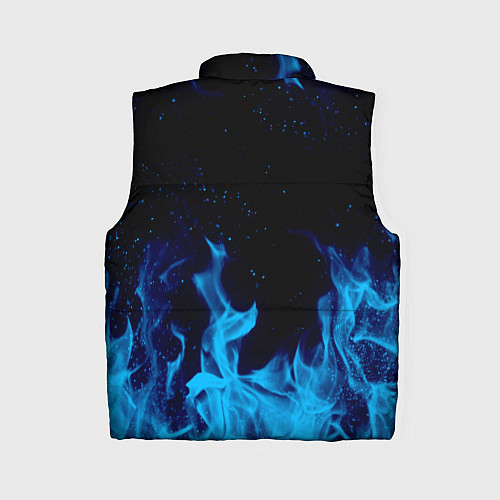 Женский жилет СИНИЙ ОГОНЬ / 3D-Красный – фото 2