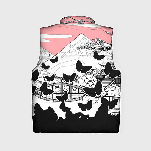 Женский жилет BTS / 3D-Черный – фото 2