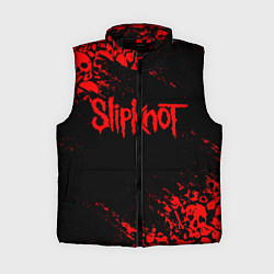 Женский жилет SLIPKNOT, цвет: 3D-черный