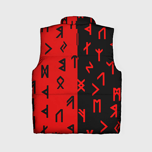 Женский жилет РУНЫ / 3D-Черный – фото 2