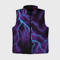 Женский жилет МОЛНИЯ, цвет: 3D-красный