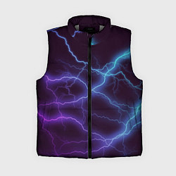 Женский жилет МОЛНИЯ, цвет: 3D-светло-серый