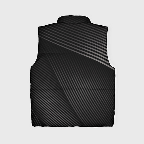 Женский жилет МЕТАЛЛИЧЕСКИЕ ПОЛОСЫ / 3D-Черный – фото 2