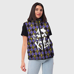 Женский жилет KILLER QUEEN, цвет: 3D-черный — фото 2