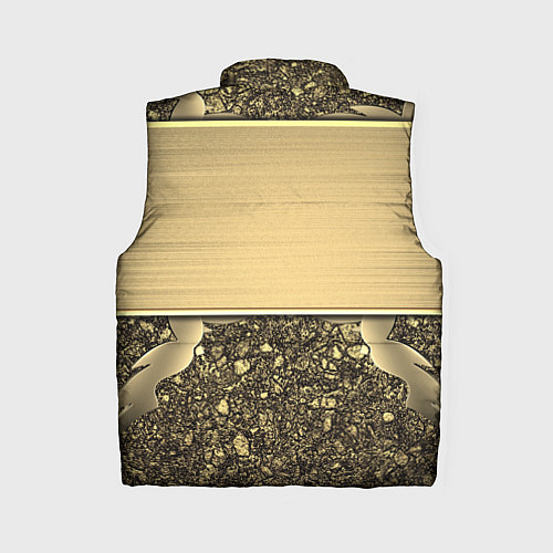 Женский жилет MERCEDES GOLD / 3D-Черный – фото 2