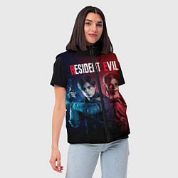 Женский жилет Resident Evil 2, цвет: 3D-черный — фото 2