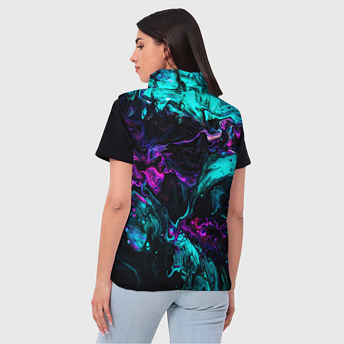 Женский жилет ABSTRACT / 3D-Красный – фото 4