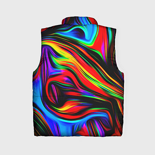 Женский жилет ABSTRACT / 3D-Черный – фото 2