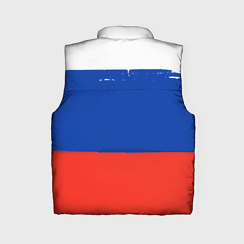 Женский жилет Герб России / 3D-Черный – фото 2