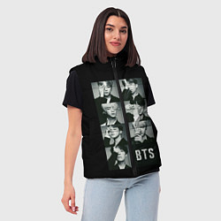 Женский жилет BTS, цвет: 3D-черный — фото 2