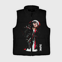Женский жилет BTS, цвет: 3D-черный