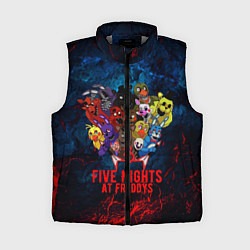 Женский жилет Five Nights At Freddys, цвет: 3D-светло-серый