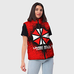 Женский жилет Umbrella Corporation, цвет: 3D-черный — фото 2