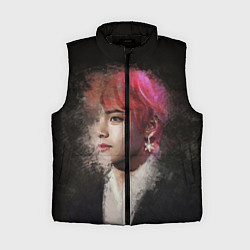 Женский жилет BTS, цвет: 3D-черный