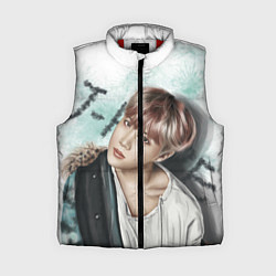 Женский жилет BTS, цвет: 3D-красный