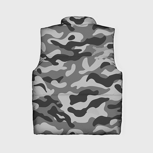 Женский жилет КАМУФЛЯЖ GRAY / 3D-Красный – фото 2