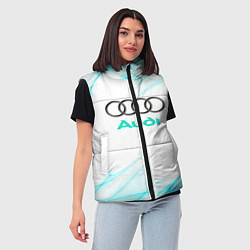 Женский жилет Audi, цвет: 3D-красный — фото 2