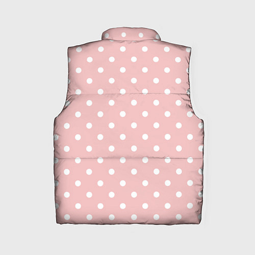 Женский жилет Мелкий горох / 3D-Светло-серый – фото 2