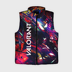 Женский жилет VALORANT, цвет: 3D-красный