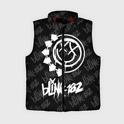 Женский жилет Blink-182 4, цвет: 3D-красный