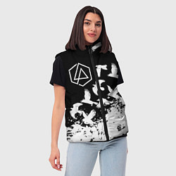 Женский жилет LINKIN PARK 1, цвет: 3D-черный — фото 2