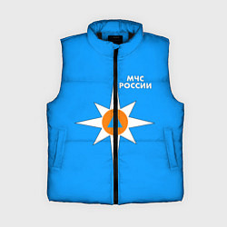 Женский жилет МЧС России, цвет: 3D-черный