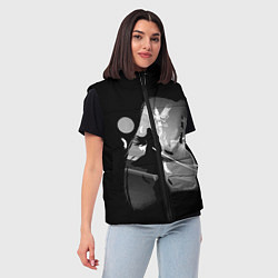 Женский жилет Final Fantasy, цвет: 3D-черный — фото 2