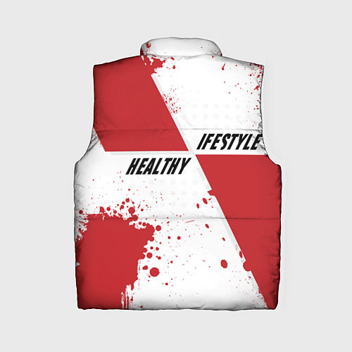 Женский жилет HLS - здоровый образ жизни / 3D-Красный – фото 2