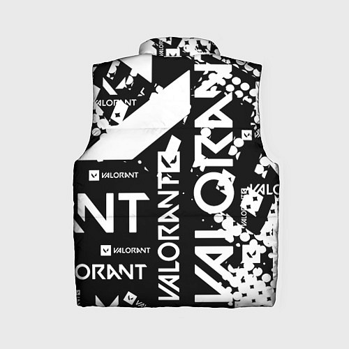 Женский жилет Valorant / 3D-Черный – фото 2